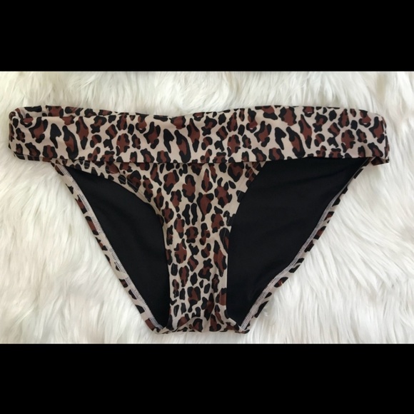 Victoria's Secret Other - Victoria's Secret Leopard Print Bikini Bottom